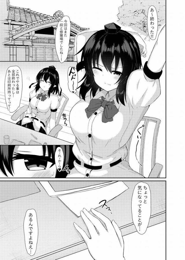 【エロ同人】何が違うんですか？ほんとは取材なんて嘘で、ただおまんこしたかっただけなんじゃないんですかっ!?「東方Project/射命丸文」