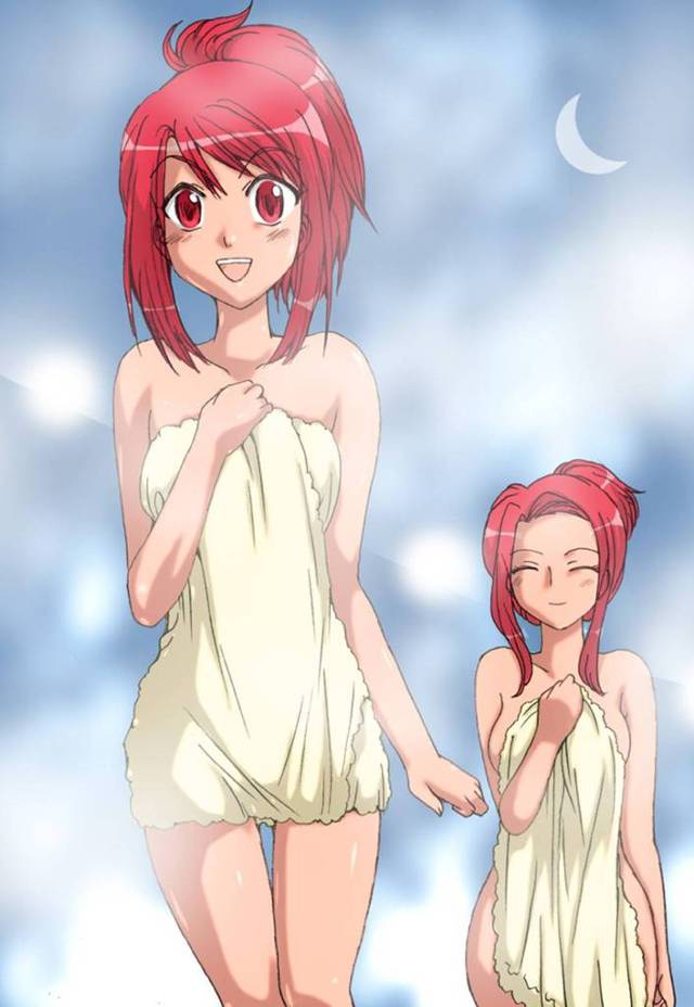 【エロ同人誌】サラリーマンが混浴温泉で出会った美人な母娘…戸惑う男にせっかくの混浴を楽しもうと提案する娘の誘惑に負けて、母が見ている中で温泉風呂セックスで中出しフィニッシュ！【京野秋:混浴でエッチな母娘と遭遇！前編】