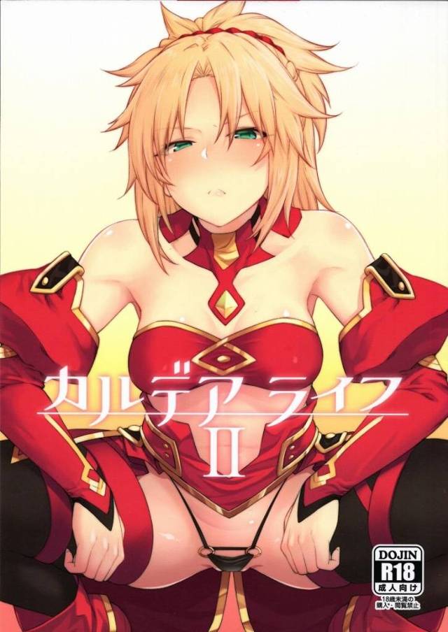《エロ同人誌 Fate Grand Order》絵とコマ割りが素晴らしい！名作じゃー！モードレッドとセックスバトル的な感じなりました！ｗ