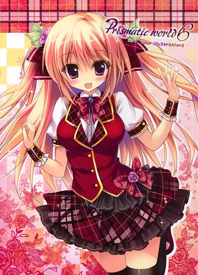 【エロ漫画】可愛い女の子たちが色っぽい着物姿やメイドにコスプレしちゃったり【無料 エロ同人】