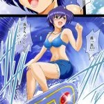 【エロ同人誌】バカンス海水浴場で青姦セックスしてしまうギャル美女…乱交会場に出くわしてしまって止まらないイチャラブ中出しセックスで快楽堕ちしてしまう【ほずみけんじ：なの重！】