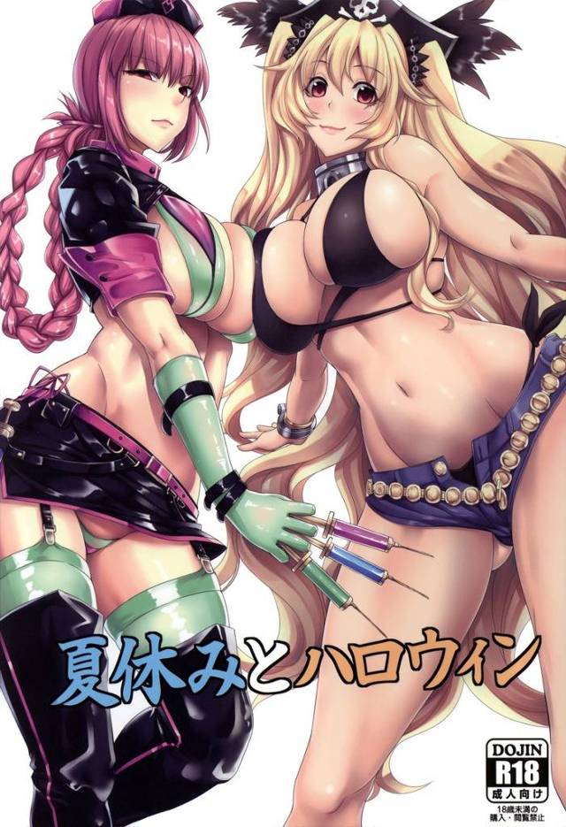 【FGO】ナイチンゲール「空になるまでしっかり射精しきってください」しばらくオナニーしてないマスターがナイチンゲールに搾精されまくったり、ビーチでアンに誘惑されて我慢できずに中出しセックス！【エロ漫画同人誌】