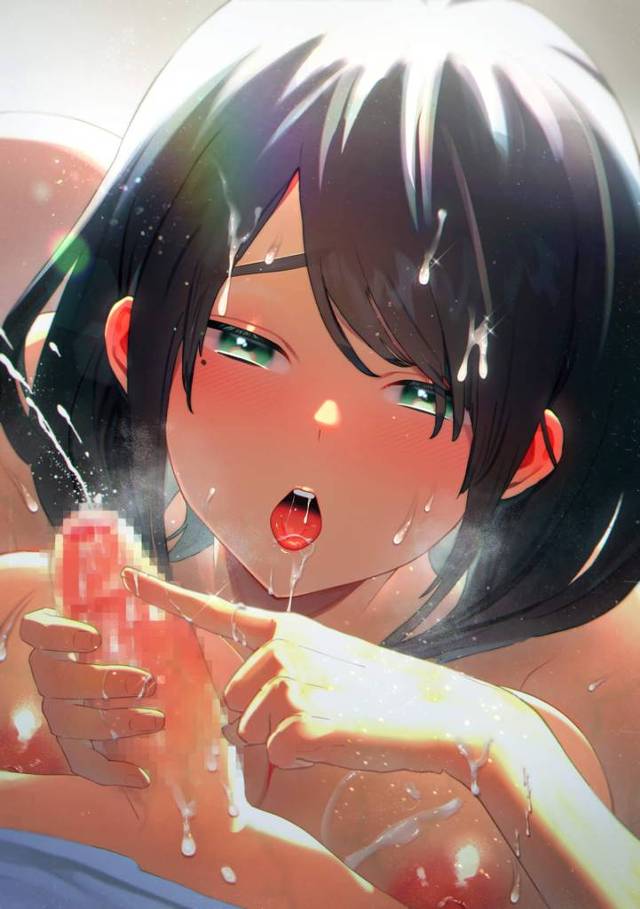 【エロ同人誌】包茎のままでは学校を卒業できないという法律で手でゆっくり剥いて手コキしちゃうぞ！【無料 エロ漫画】