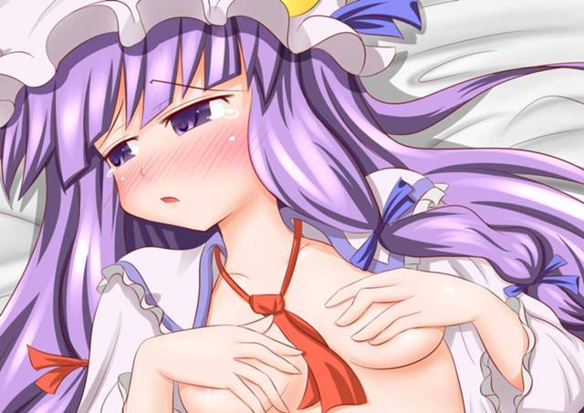 【エロ同人 東方】官能小説を読んでたパチュリーに手マンやクンニして手コキやフェラされて口内射精【無料 エロ漫画 かみか堂東方おまけ本コレクション 3/5】