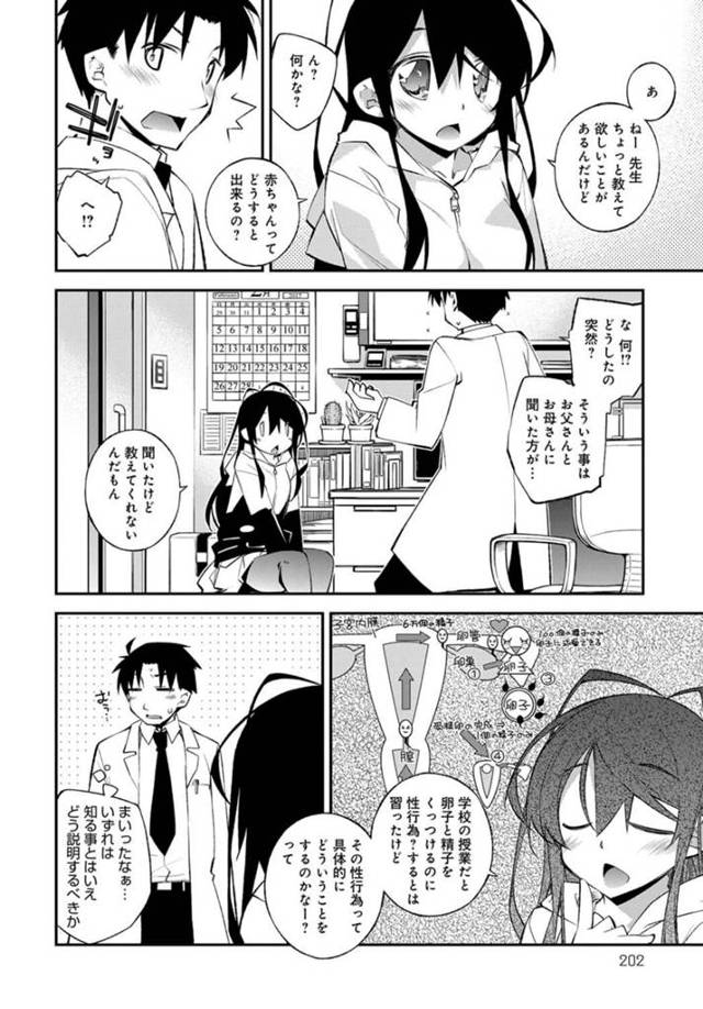 【エロ漫画】定期検診をしてもらう少女が先生にパイパンの処女まんこに初挿入されちゃうぞ！【無料 エロ同人】