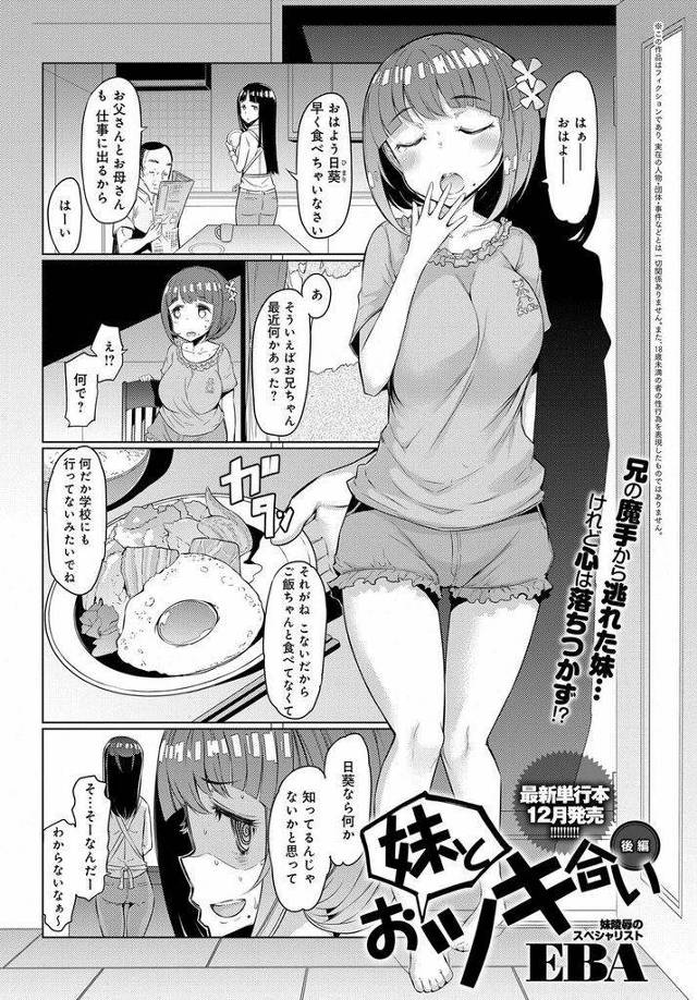 【エロ漫画】フラれたショックで引き籠りになったお兄ちゃんを心配した爆乳JK妹が公園に連れ出し慰めの生挿入してあげ危険日に中出し青姦！