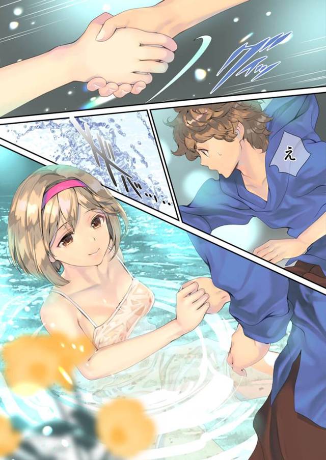 【エロ同人 グラブル】グランブルーファンタジーの登場人物達がエロ展開のエロ同人誌【無料 エロ漫画 お空の総集編1 中編】…