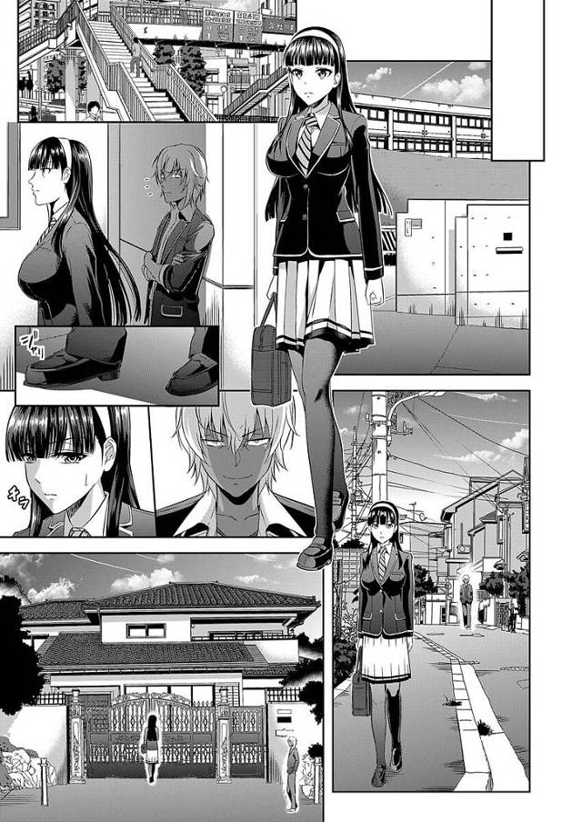 【エロ漫画】小野学校の理事長である男の娘が巨乳JKとイチャラブセクロスｗ【無料 エロ同人】