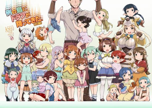 【グラブル】ダエッタ「あちし…みんなに見られながら…ケモノせっくすで種付けされてるう…♥」ハーヴィンと子作りしまくって出来た娘達でハーレムを築き、ダエッタ、ヤイア、クムユも交えてヤりまくるｗｗｗ【エロ漫画同人誌】