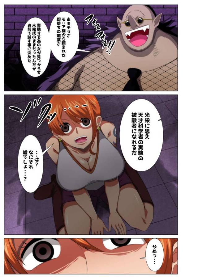 「ワンピース」。その作中に登場するナミのエロ同人誌【ワンピース】