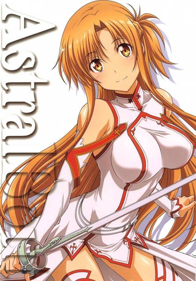 【エロ同人誌】鬼畜男の肉便器にされているアスナが弱いところも完全に知られてしまい、三人に分裂した男に二穴中出しレイプされ悶絶昇天！【ソードアート・オンライン】