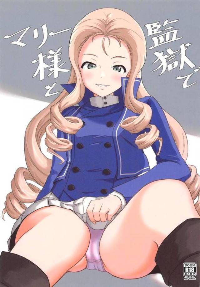 【エロ同人誌】下着泥棒が捕まったときいてなぜか全裸の男を見てこれはチャンスと、5時間連続で中出し逆レイプして下着泥棒の精子を搾り取るマリー様ｗ【ガールズ&パンツァー】