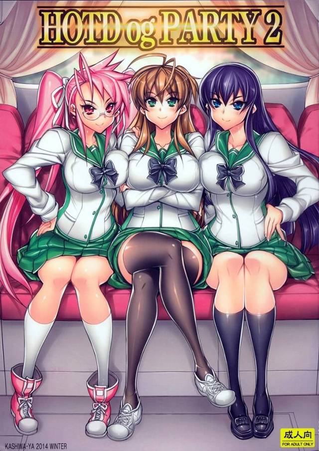 【HOTD】麗「おクチにもっ♥おまんこにもっおちんぽっ♥ズポズポ♥ドピュドピュ♥してェえっ♥」麗と冴子と沙耶が肉便器にされてアヘりまくるHOTD同人総集編！【エロ漫画同人誌】