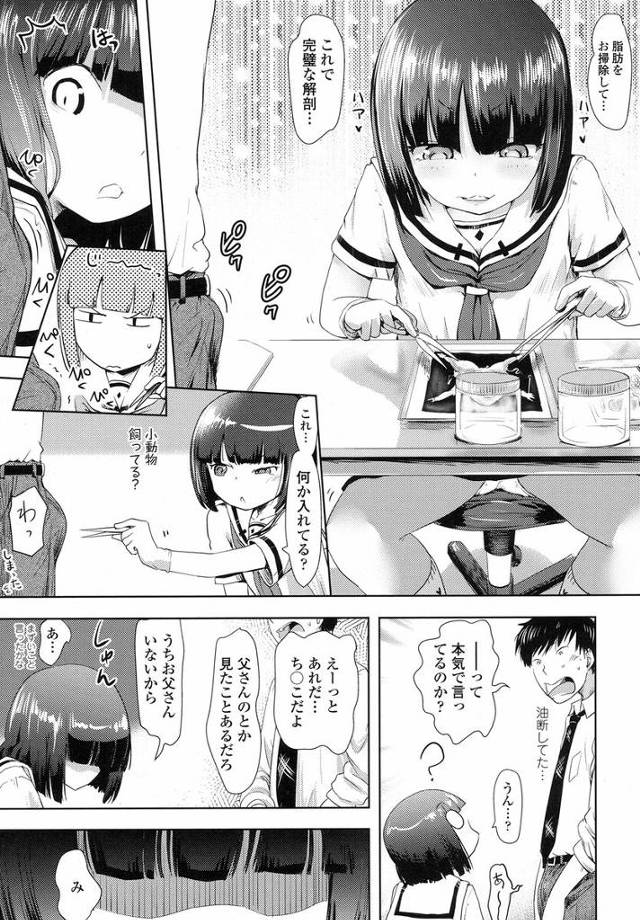 とあるちっぱい貧乳ロリ幼女セーラー服制服JC