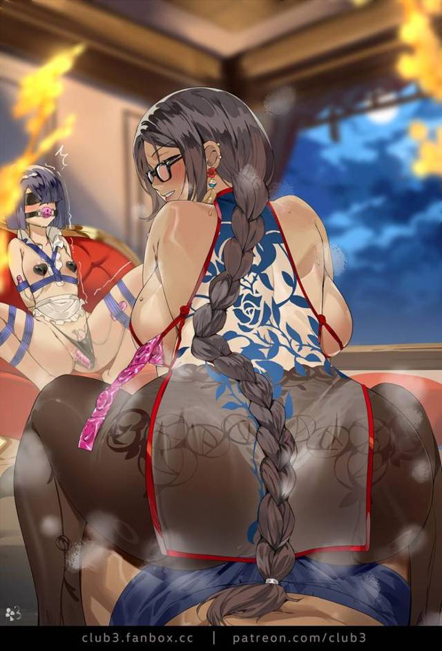 押し倒したマスターに乗っかり、むっちり肉厚マンコでちんこを咥え込み中出し逆レイプする虞美人！【Fate/Grand Order・エロ同人誌】