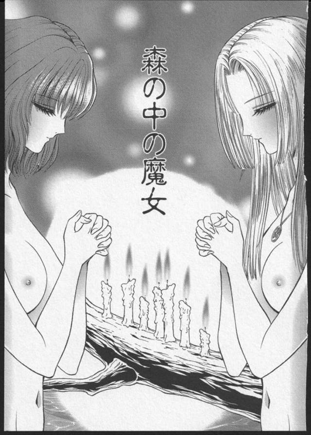 【エロ同人誌】金持ち美少女の転校生と仲良くなり、森の中でヌードデッサンや相互オナニーして遊ぶ美少女JK…親の反対にあらがって結婚の誓いをたて、イチャラブ百合セックスでイキまくる【千之ナイフ：森の中の魔女】