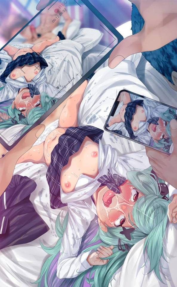 【エロ漫画】るしあにパパ活でお金をだまし取られたおっさんたちが共謀してるしあを監禁して薬漬けにしてキメセク集団レイプで復讐する！