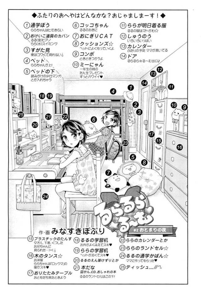 【エロ同人誌】大学生の兄が勉強を教えているフリをしてこっそりエッチをしまくっている少女…変態兄にされるがままデカマラチンポを中出し生ハメされて絶頂しまくる【みなすきぽぷり：るらるらる〜む#2おとまりの夜】