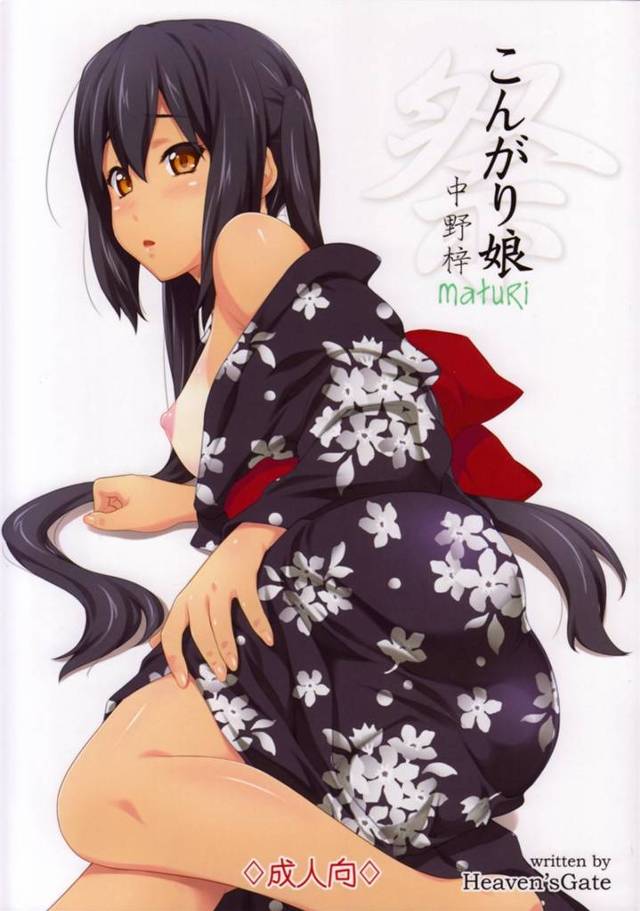 あずにゃん「おまんこキッス気持ちイーっ！」浴衣姿のあずにゃんとえっちしまくりおまんこディープキッスｗｗｗ【けいおん！エロ漫画】