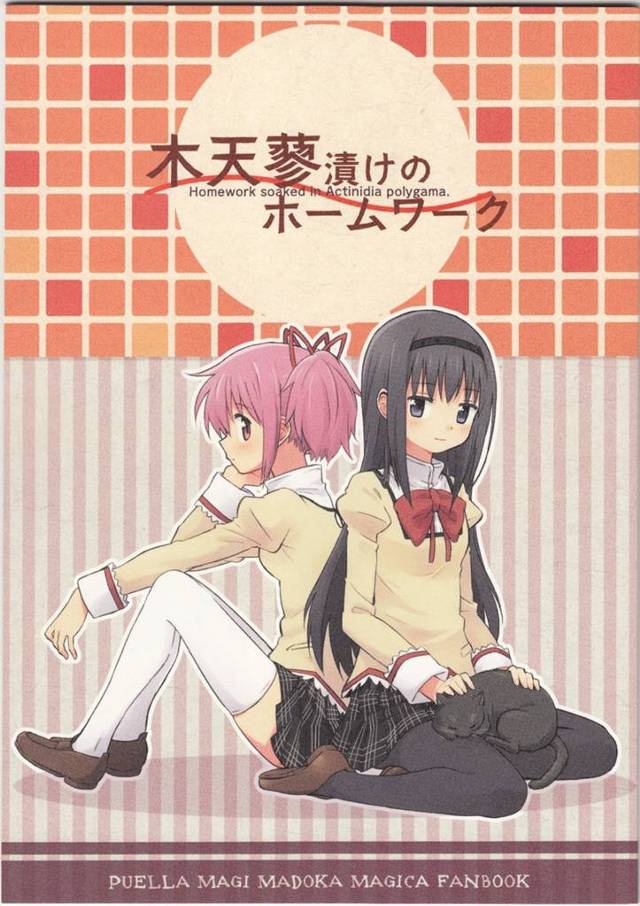 まどか「その猫すごくほむらちゃんに懐いてるよね…ずるい」ほむら「えっ」まどか「私も猫になれたらほむらちゃんともっと仲良く…」【まどマギ非エロ漫画】