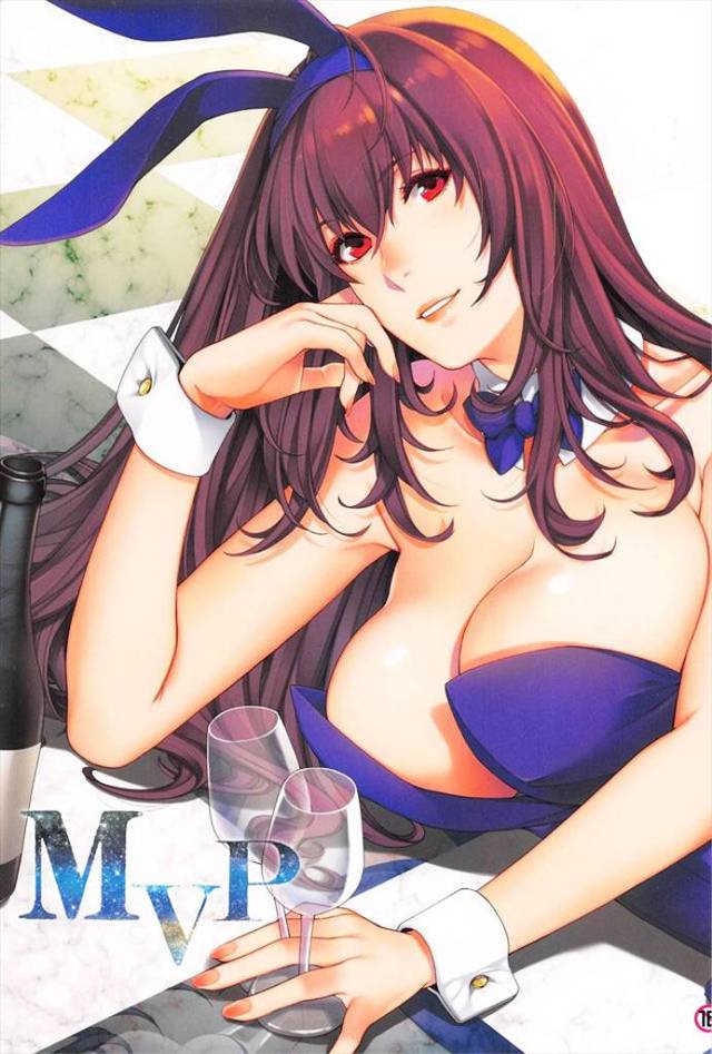 ≪FGO≫ 刺して！うがって！バニーな師匠！スカサハ刺し穿つバニーが何とエロいことか・・・。高画力のバニー師匠にメロメロ必死♪