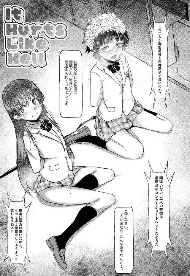 制服を交換したちっぱい貧乳ロリっ娘【とある科学の超電磁砲】