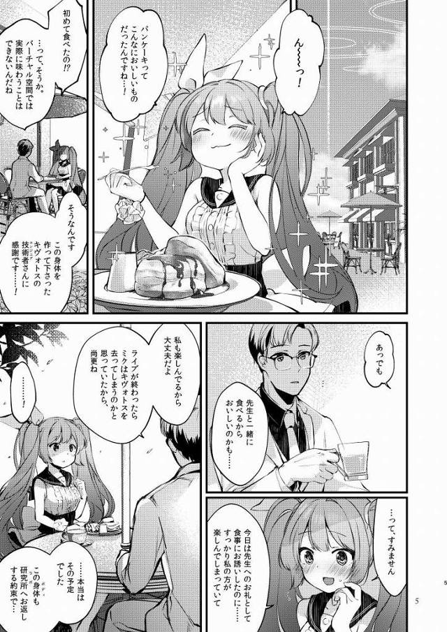 【エロ同人】次のオークションでは、あなたにも高い値が付くことでしょう「VOCALOID/初音ミク」