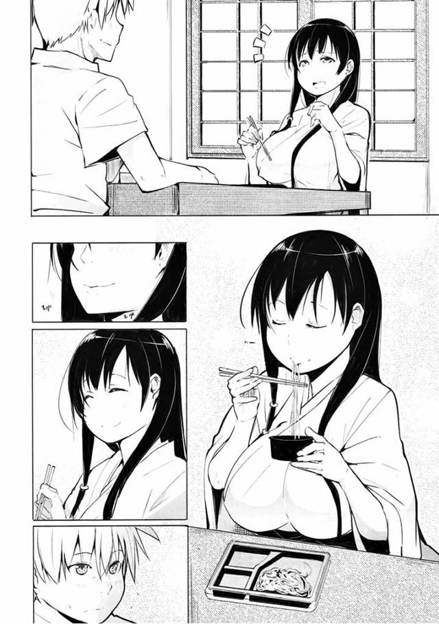 【エロ同人誌 咲-Saki-】須賀京太郎の宿泊先を訪れた巨乳JKの石戸霞がパイズリで顔射されたり座位セックスでラブラブ♪…