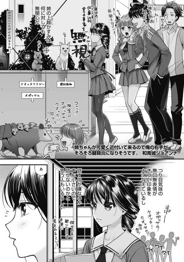 【エロ漫画・エロ同人誌】姉ちゃんが可愛く近づいてくる