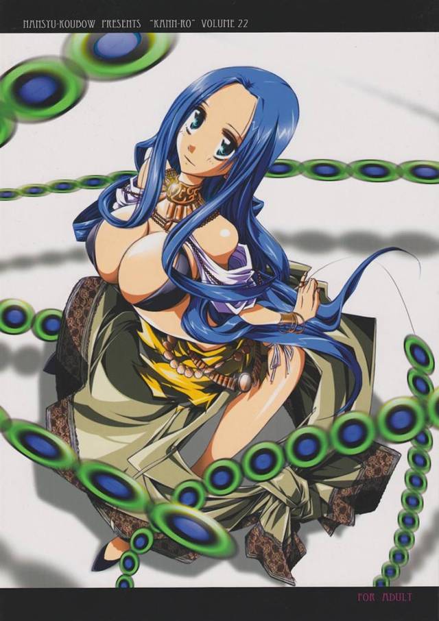 【ONE PIECE エロ同人】ーザがネフェルタリ・ビビの巨乳で形の良いおっぱいをたっぷり愛撫して…【無料 エロ漫画】