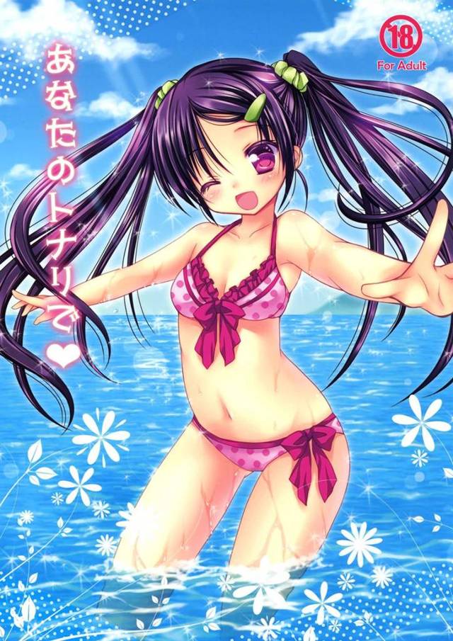 【エロ漫画】家庭教師の先生と海にデートに来たおませ少女がエッチな水着姿で【無料 エロ同人】