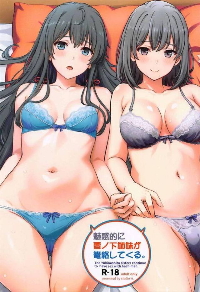 ≪俺ガイル≫ この姉妹丼は大盛りで食べ出がある!雪乃と陽乃がタッグを組んで八幡に襲い掛かる!八幡も絶倫っぷりを見せるも最後は『ぐたぁ…』ってなる♪