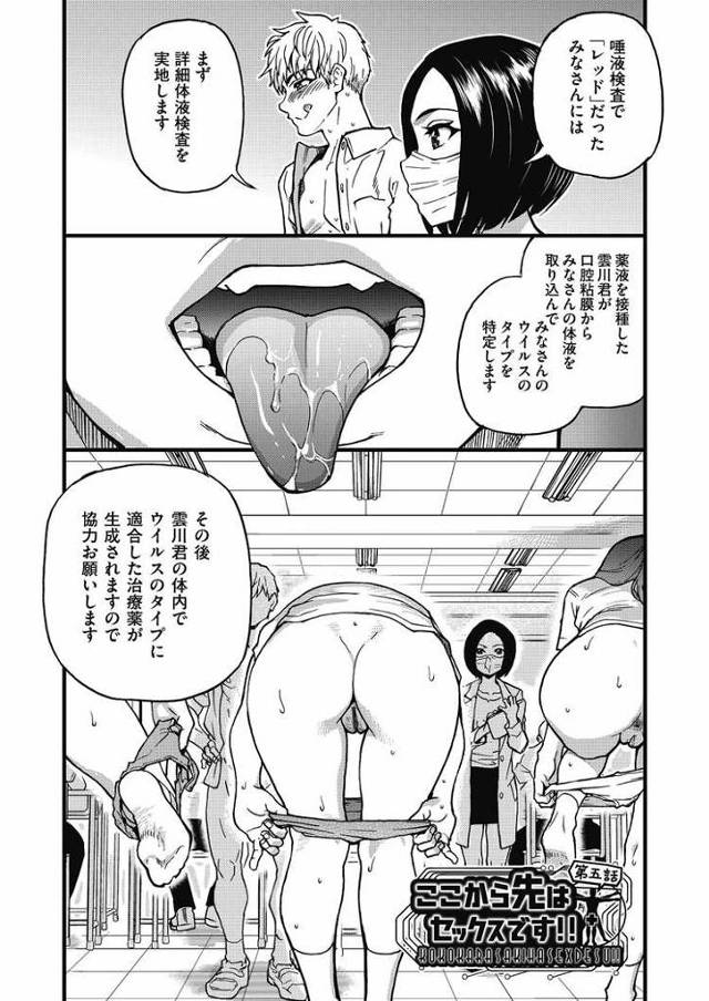 【エロ漫画・エロ同人誌】ここから先はセックスです！5