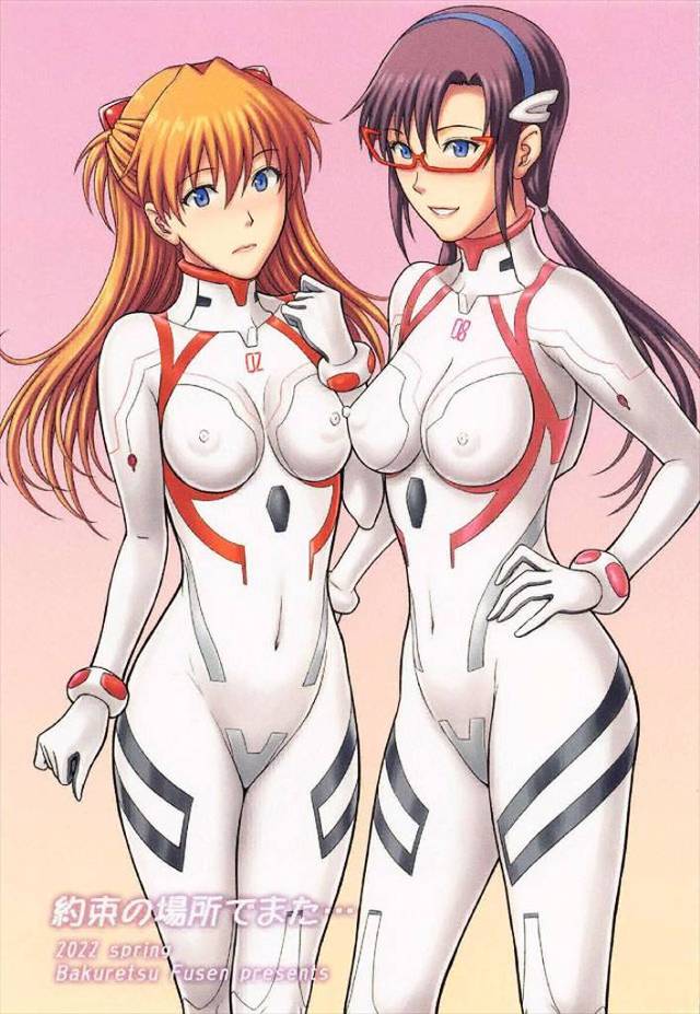 ≪エヴァ≫ マリは男も女もどっちもイケる！２話構成でアスカとレズったりシンジとアナルセックスしたりとマリはスケベに積極的です♪